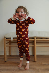 Collie 2 Piece Bamboo Pajama Set