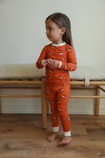 Load image into Gallery viewer, Longhorn 2 Piece Bamboo Pajama Set
