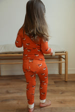 Load image into Gallery viewer, Longhorn 2 Piece Bamboo Pajama Set
