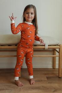 Longhorn 2 Piece Bamboo Pajama Set