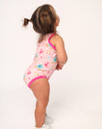 Princesses Bamboo Henley Onesie with Snaps