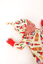 Load image into Gallery viewer, Hot Sauce Bamboo Knotted Gown
