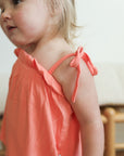 Solid Ribbed Sherbert Bamboo Spaghetti Strap Set - Adjustable Straps
