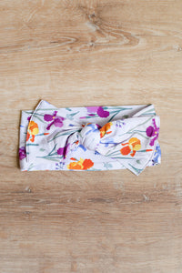 Iris Bamboo Bow Headband