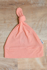 Load image into Gallery viewer, Sherbert Ribbed Bamboo Knotted Hat

