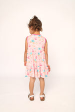 Load image into Gallery viewer, Princesses Bamboo Tiered Twirl Dress - with Pockets
