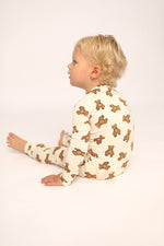 Load image into Gallery viewer, Teddy Bear Double Zipper Bamboo Sleeper
