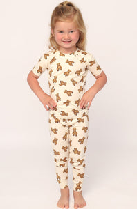 Teddy Bear 2 Piece Bamboo Pajama Set