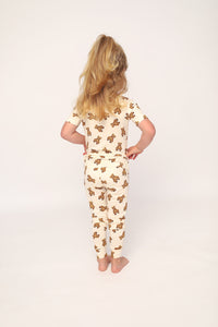 Teddy Bear 2 Piece Bamboo Pajama Set