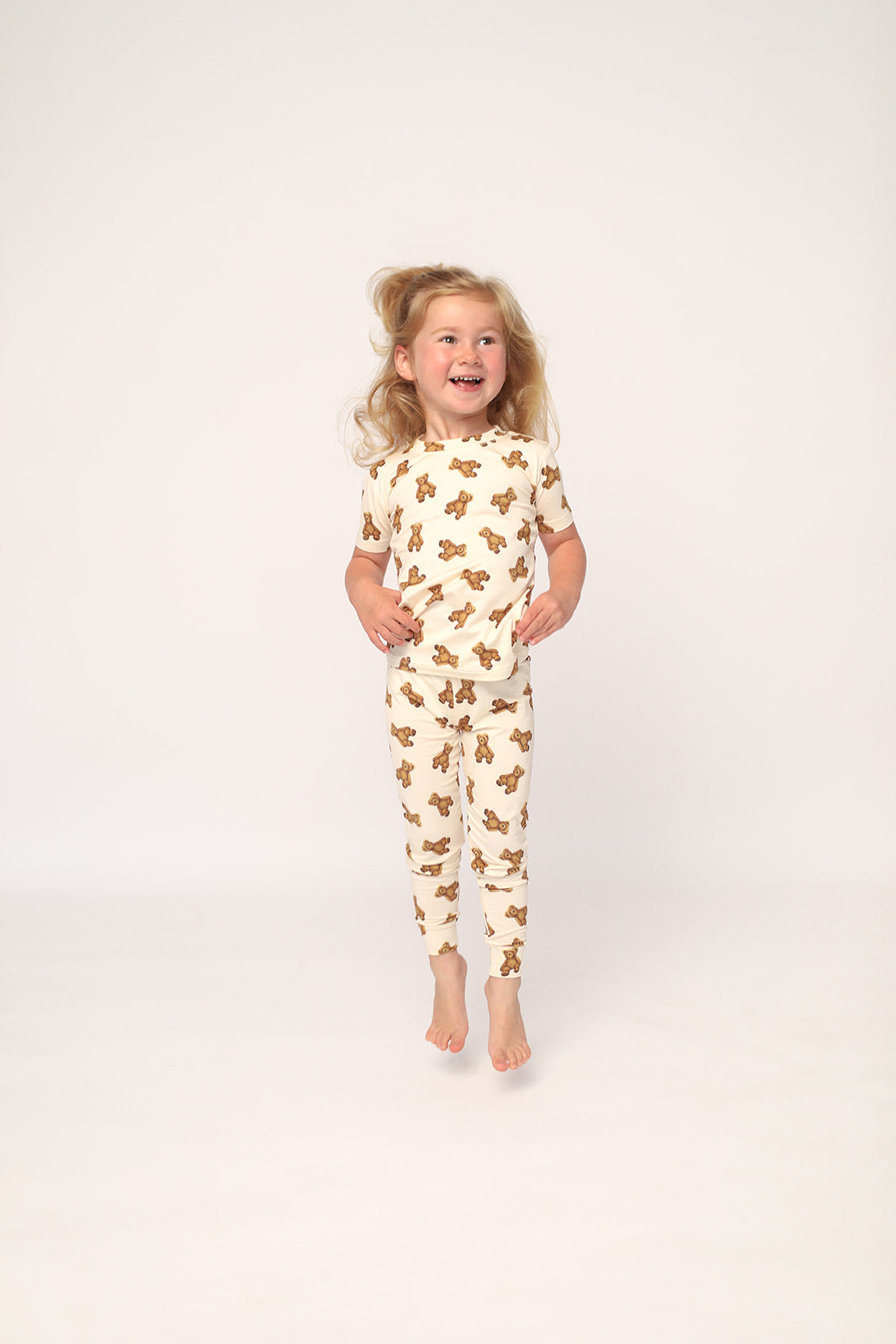 Teddy Bear 2 Piece Bamboo Pajama Set