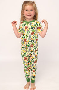 Jungle 2 Piece Bamboo Pajama Set