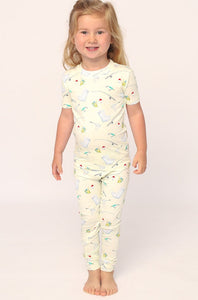 Fishing 2 Piece Bamboo Pajama Set