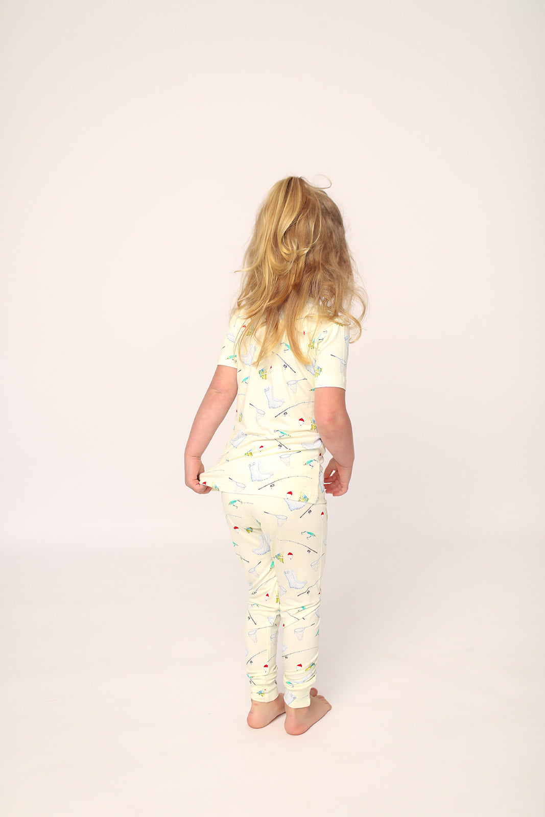 Fishing 2 Piece Bamboo Pajama Set