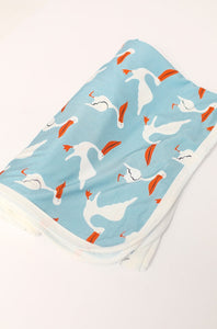 Pelican Bamboo Swaddle Blanket