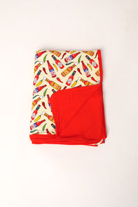 Hot Sauce Bamboo Triple Layer Blanket