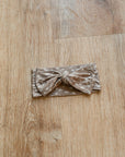 Fawn Spots Bamboo Bow Headband