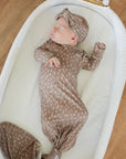 Fawn Spots Bamboo Knotted Gown