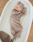 Fawn Spots Bamboo Knotted Gown