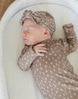 Fawn Spots Bamboo Knotted Gown