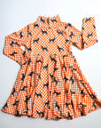 Coonhound Bamboo Turtleneck Twirl Dress