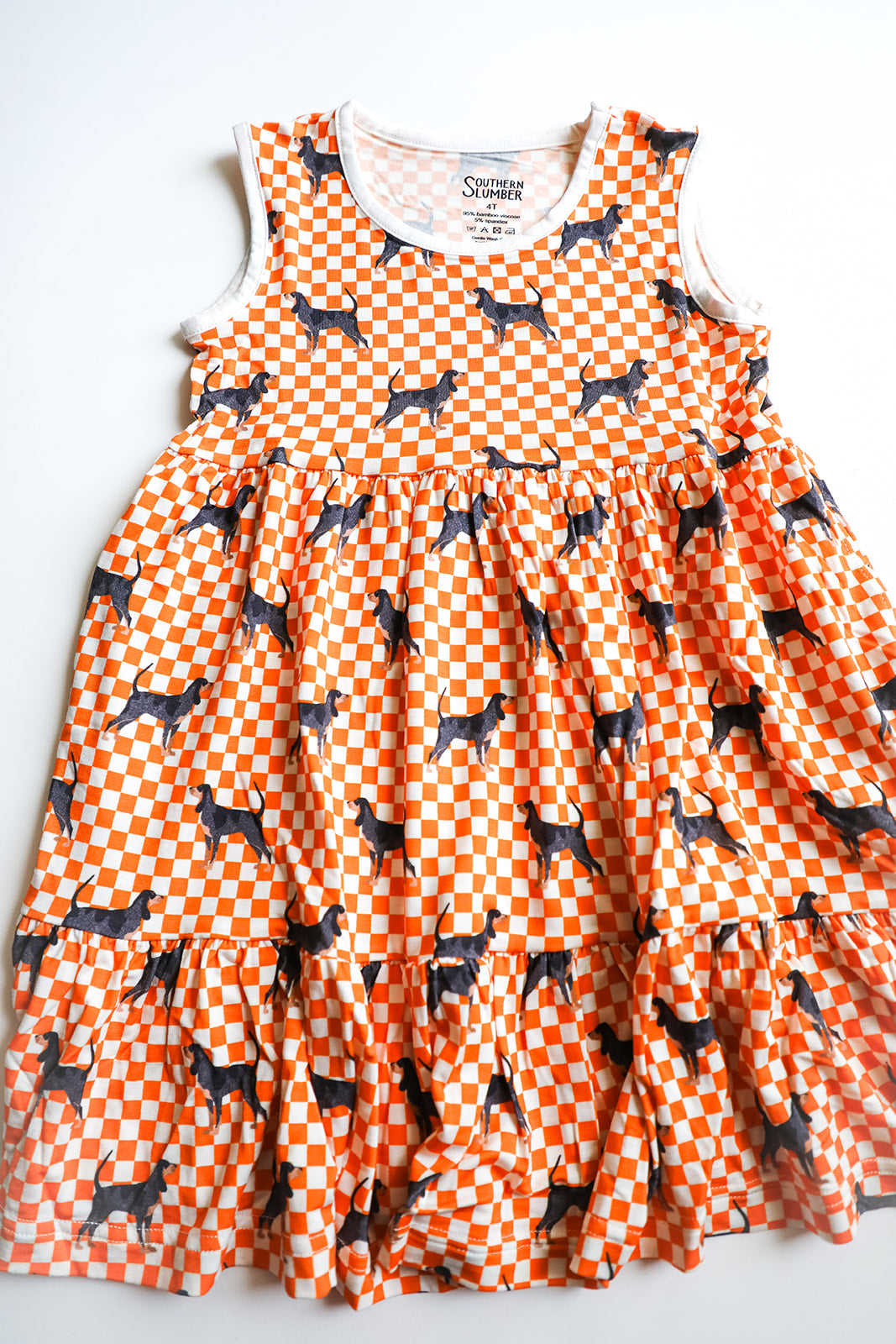 Coonhound Bamboo Tiered Twirl Dress - with Pockets