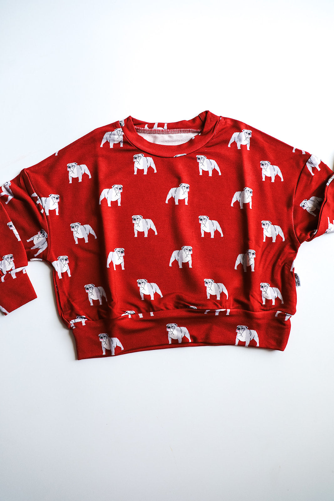 Red Bulldog Bamboo Sweatshirt