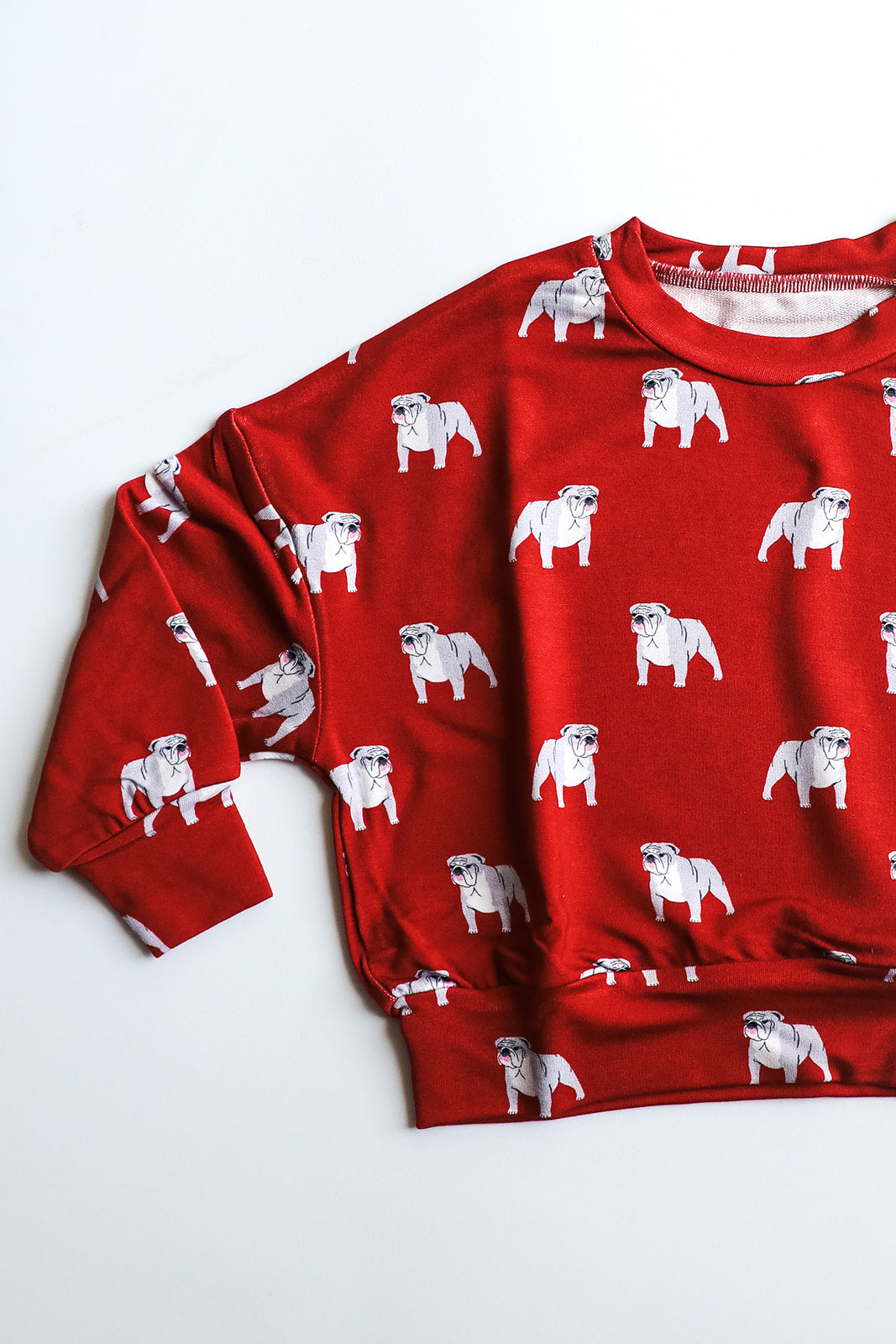 Red Bulldog Bamboo Sweatshirt