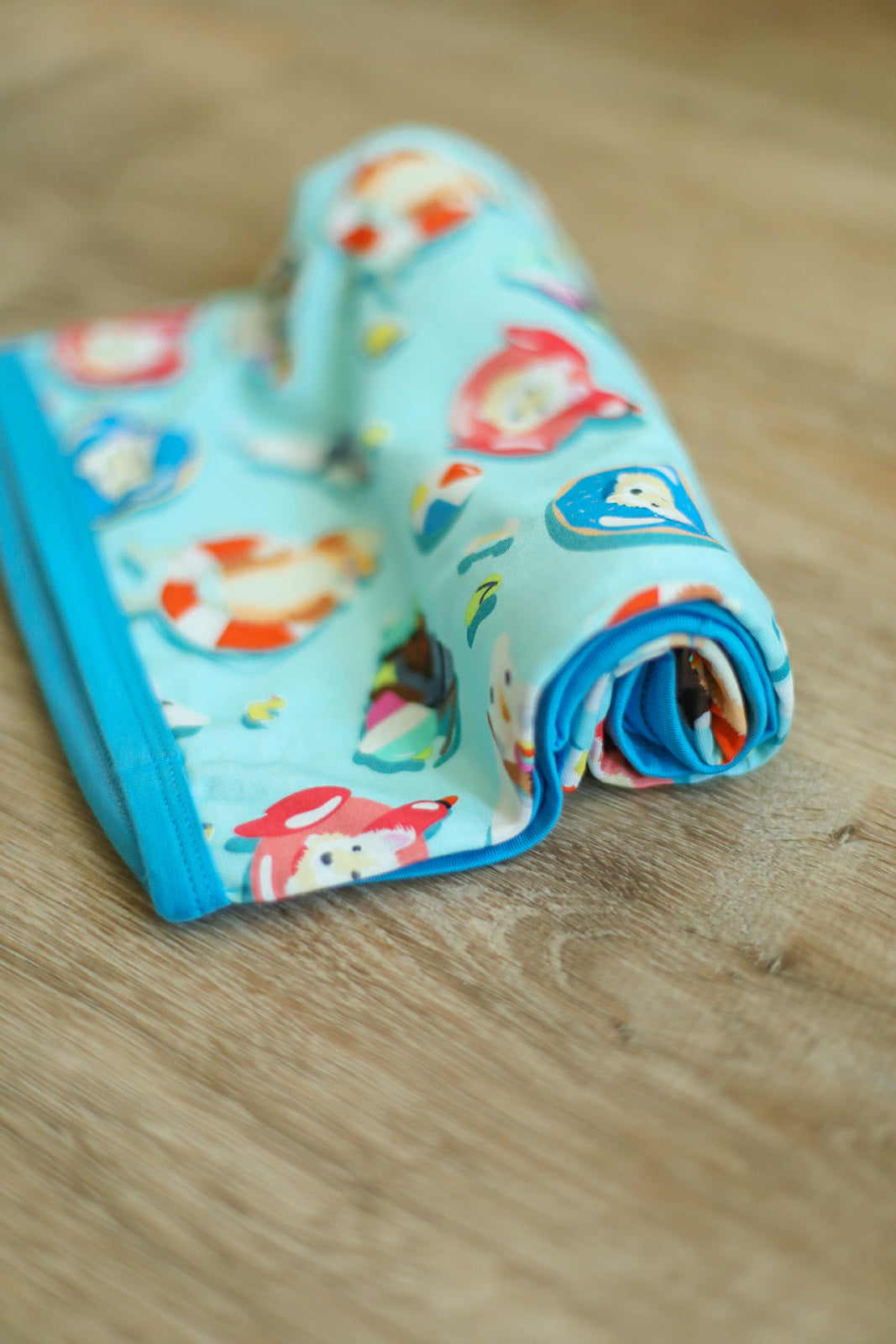 Pool Dogs Bamboo Swaddle Blanket