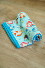 Load image into Gallery viewer, Pool Dogs Bamboo Swaddle Blanket
