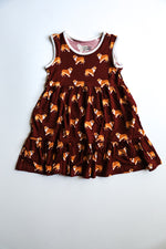 Load image into Gallery viewer, Collie Bamboo Tiered Twirl Dress - with Pockets
