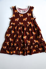 Load image into Gallery viewer, Collie Bamboo Tiered Twirl Dress - with Pockets
