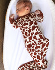 Animal Spots Bamboo Knotted Gown