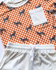 Coonhound Bamboo Varsity Short Set - T-shirt & Shorts