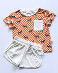 Coonhound Bamboo Varsity Short Set - T-shirt & Shorts