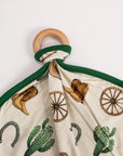 Western Bamboo Lovie with Wooden Ring