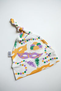Mardi Gras Bamboo Knotted Hat