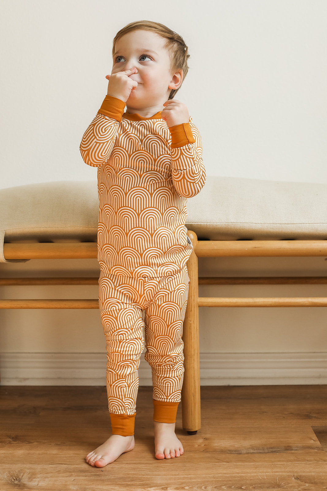 Neutral Arches 2 Piece Bamboo Pajama Set