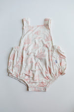 Load image into Gallery viewer, Pink Toile Bamboo Sun Bubble with Adjustable Straps
