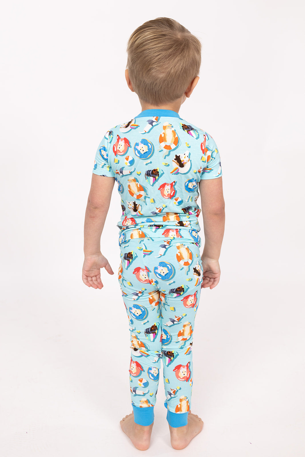 Pool Dog 2 Piece Bamboo Pajama Set