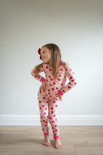 Load image into Gallery viewer, Sucker 4U Valentine&#39;s 2 Piece Bamboo Pajama Set
