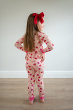 Load image into Gallery viewer, Sucker 4U Valentine&#39;s 2 Piece Bamboo Pajama Set
