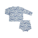 Load image into Gallery viewer, Blue Oyster Bamboo Sweatshirt Set - Top &amp; Bottom
