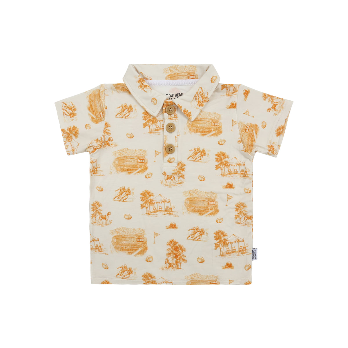 Tennessee Toile Bamboo Polo