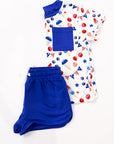 The Fourth Bamboo Varsity Short Set - T-shirt & Shorts
