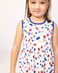 The Fourth Bamboo Tiered Twirl Dress - with Pockets