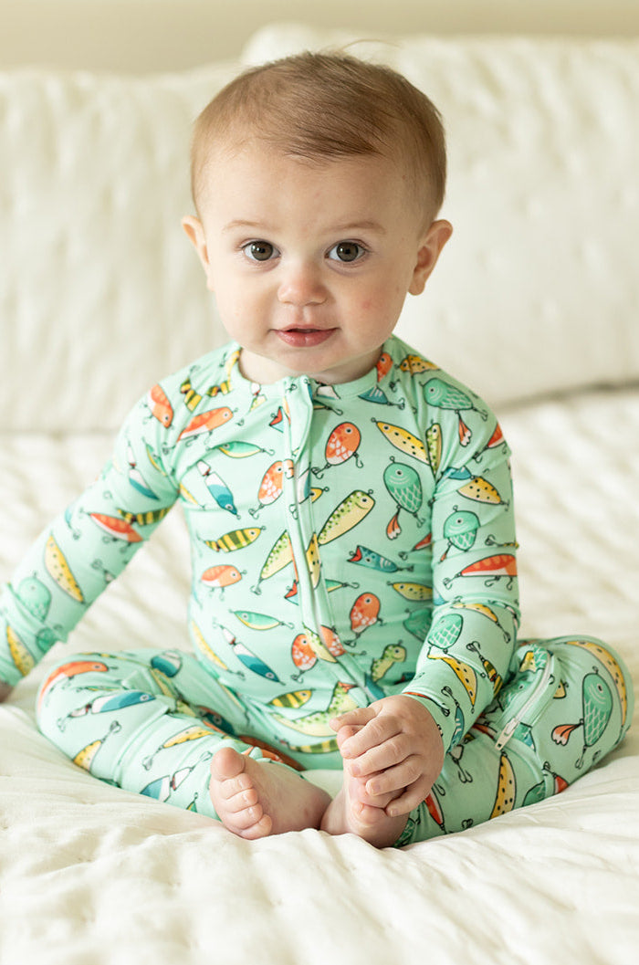 Fishing Baits Double Zipper Bamboo Sleeper