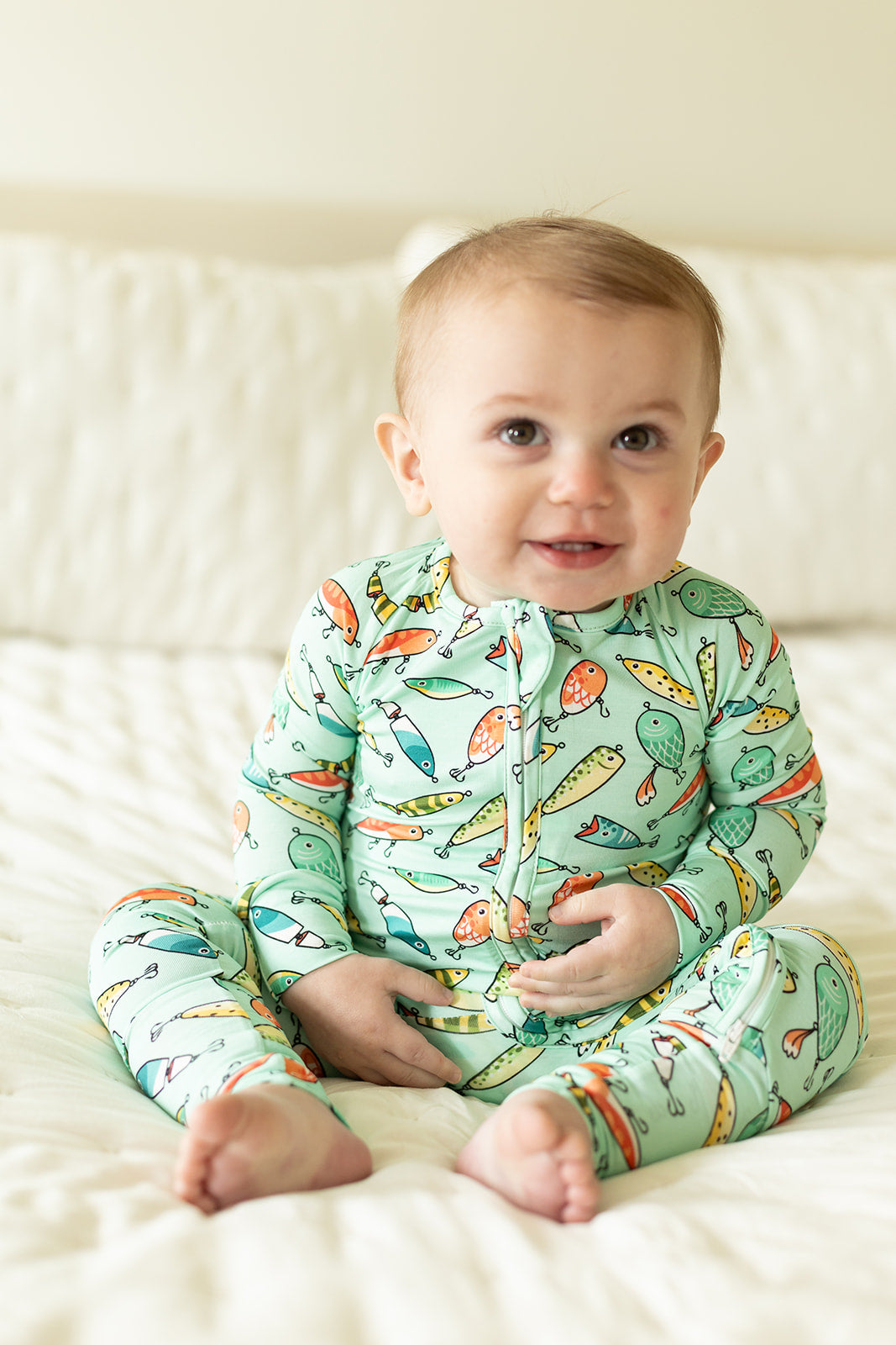 Fishing Baits Double Zipper Bamboo Sleeper