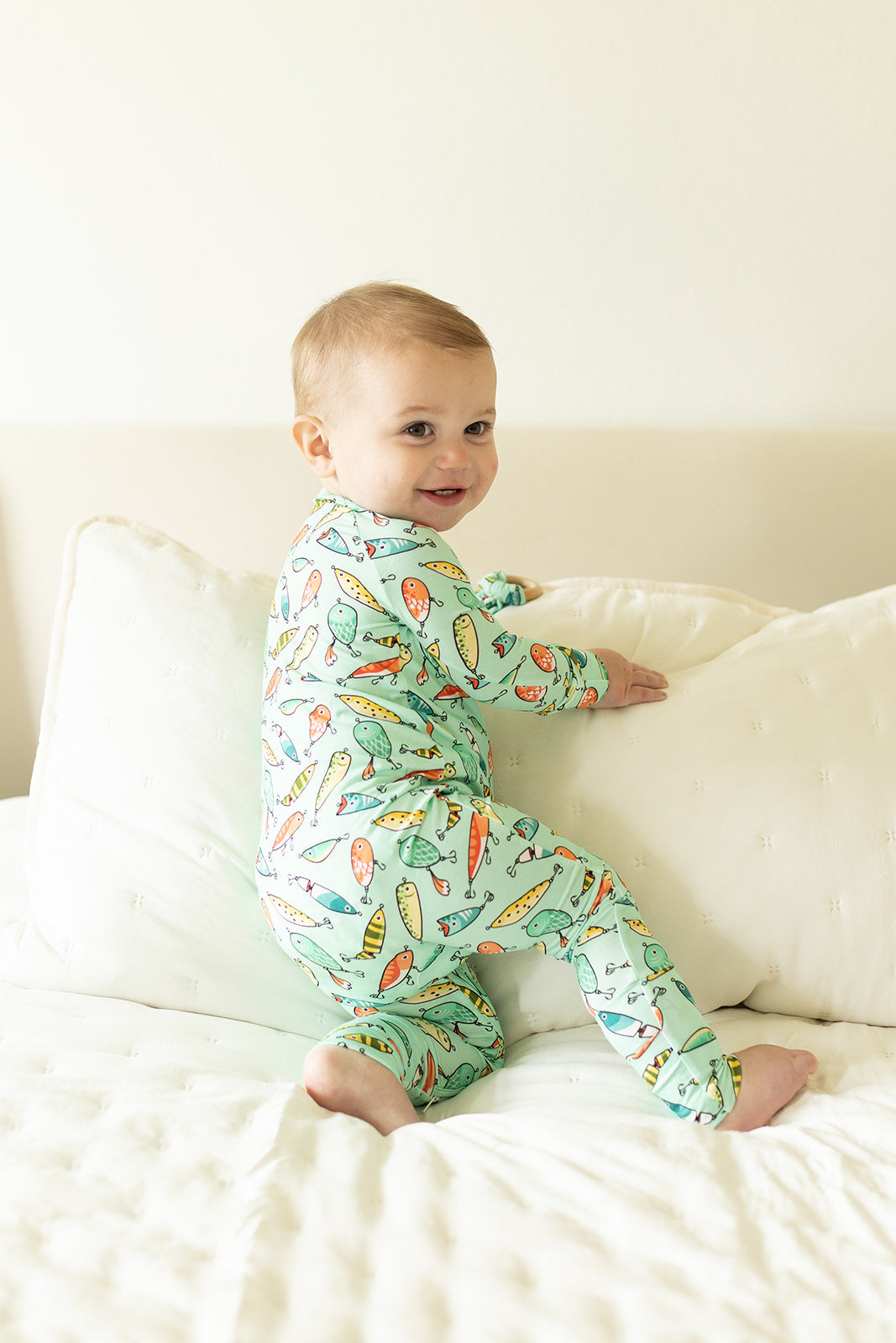 Fishing Baits Double Zipper Bamboo Sleeper