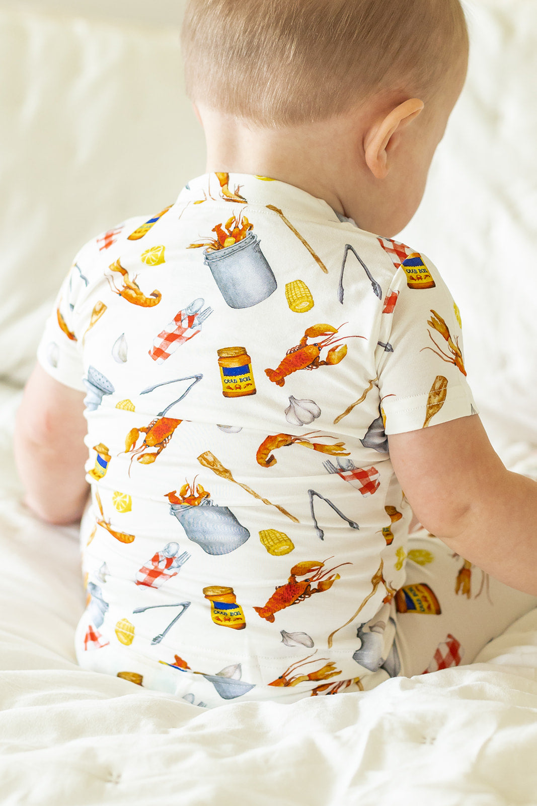 Crawfish Boil 2 Piece Bamboo Pajama Set