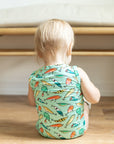Fishing Baits Bamboo Henley Onesie with Snaps